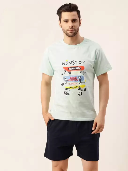 Men Pure Cotton Night suit - image 6