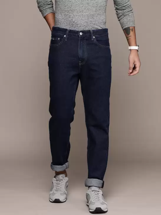 Men Tapered Fit Jeans - image 6