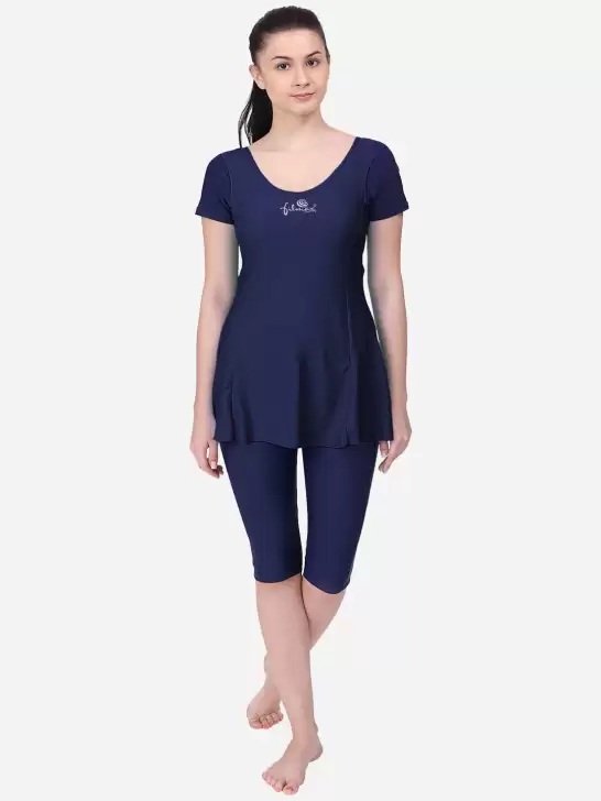 Women  Solid Single Piece Swimwear - image 6