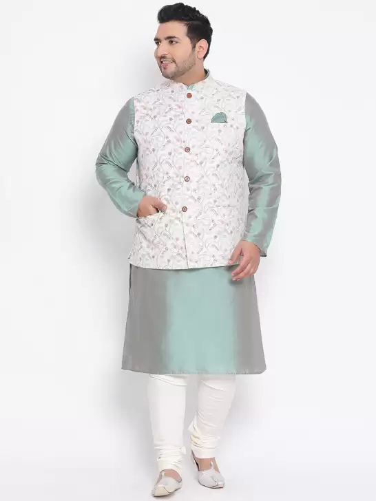 Men Kurta with Churidar - image 6