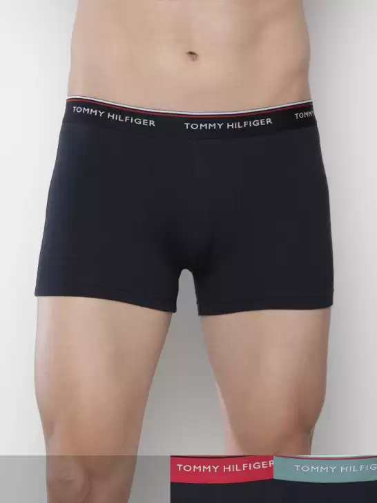 Men Pack Of 3 Low-Rise Trunk - image 6