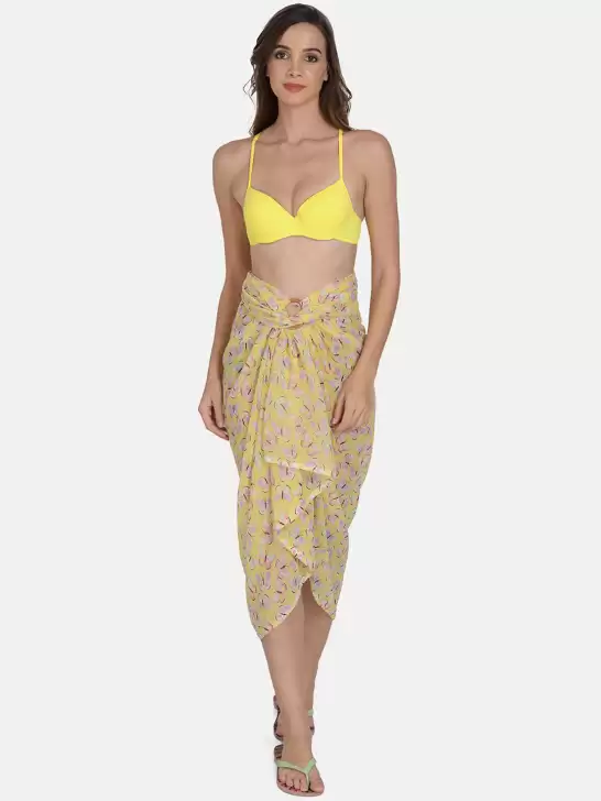 Women Printed Wrap-Around Sarong - image 6