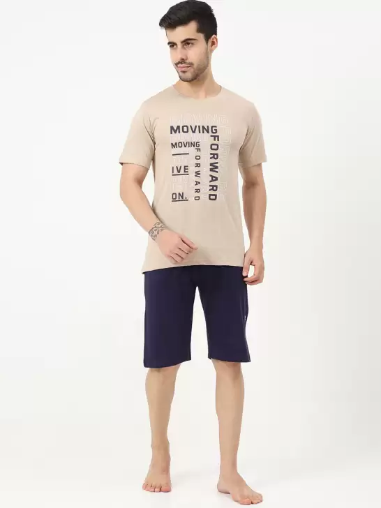 Men Printed Night suit - image 6