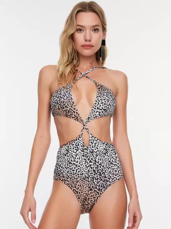 Women Animal Printed Swimwear - image 6