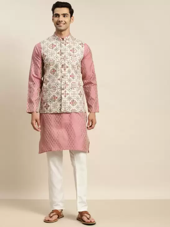 Men Kurta with Churidar - image 6