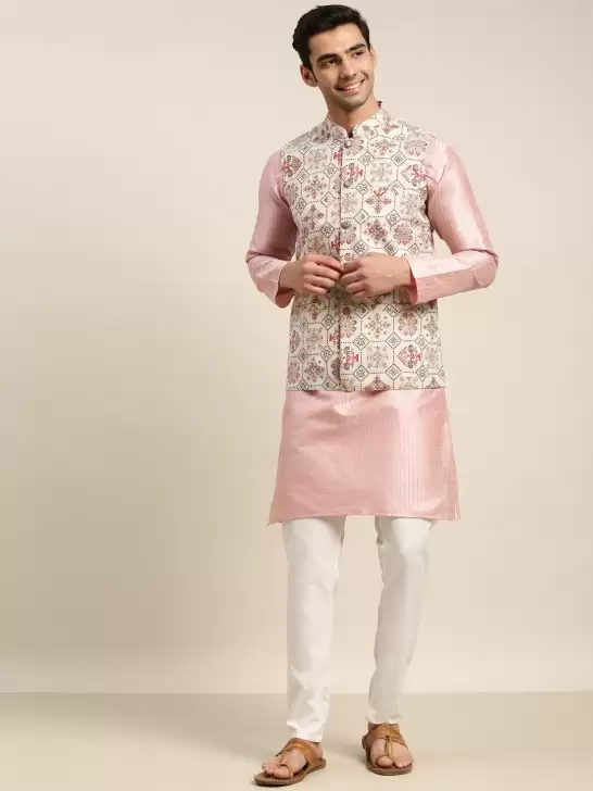 Men Kurta with Churidar - image 6