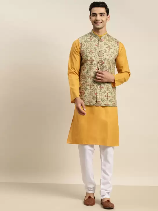 Men Kurta with Churidar - image 6