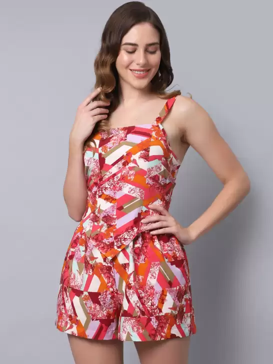Women Printed Swim Dress - image 6