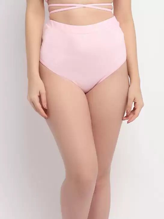 Women Solid Swim Briefs - image 6