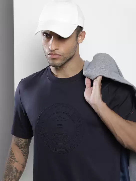 Men Brand Logo Printed T-shirt - image 6