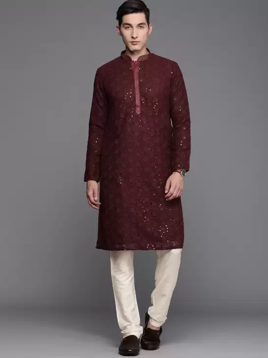 Men Kurta with Churidar - image 6