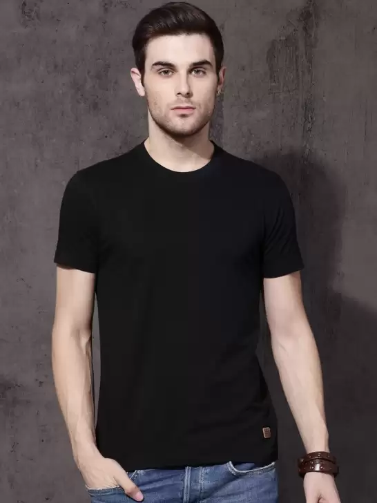 Men Cotton Pure Cotton T-shirt - image 6