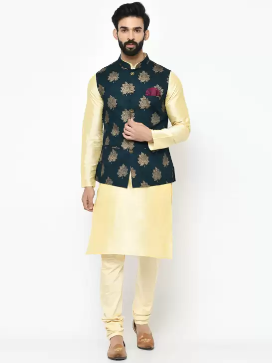 Men Kurta with Churidar - image 6