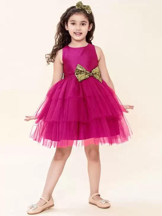 Embellished Net Dress - image 6