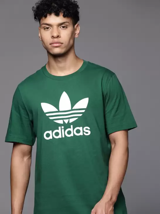 Trefoil Printed Cotton T-shirt - image 6