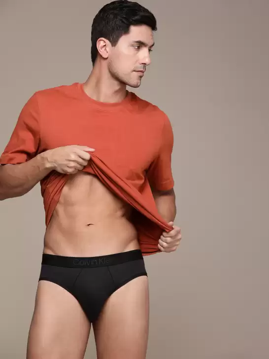 Men Solid Basic Briefs - image 6