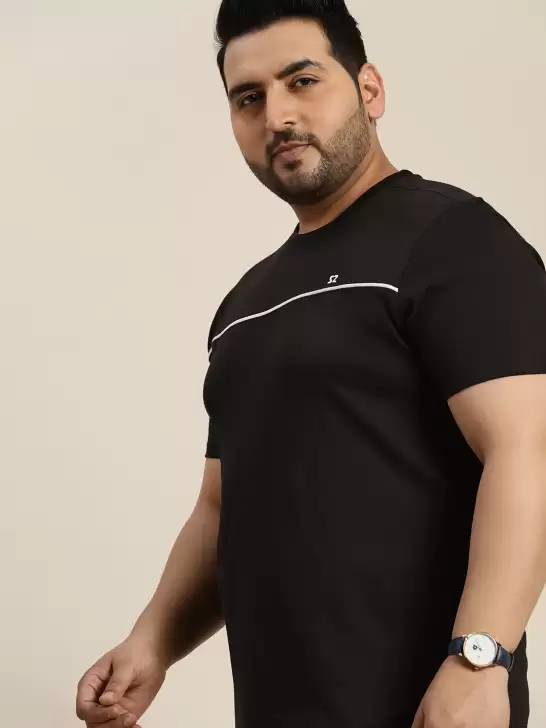 Plus Size Solid Cotton T-shirt - image 6