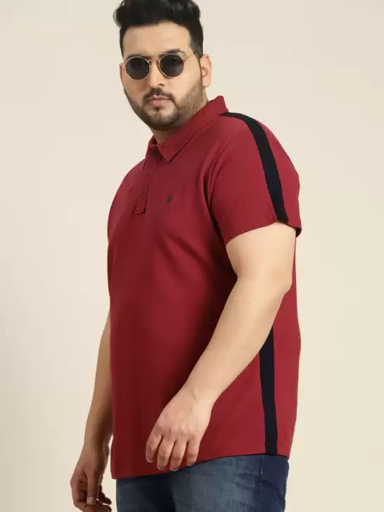 Plus Size Polo Collar T-shirt - image 6