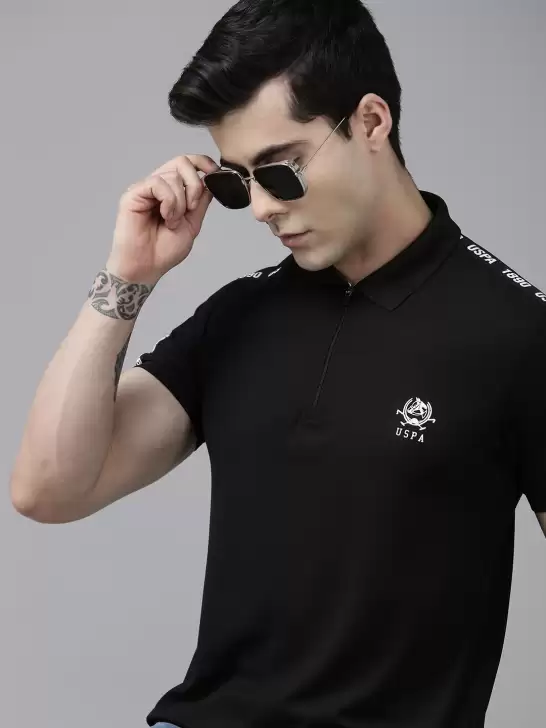 Men Polo Collar T-shirt - image 6