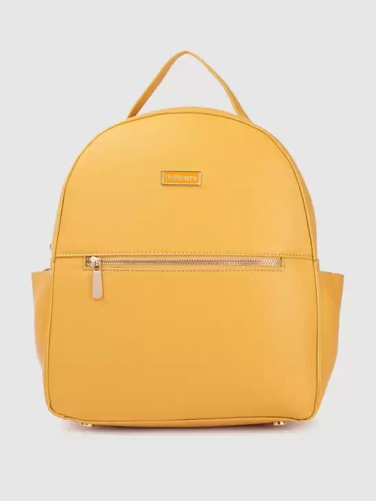 Women Solid Backpack - image 6