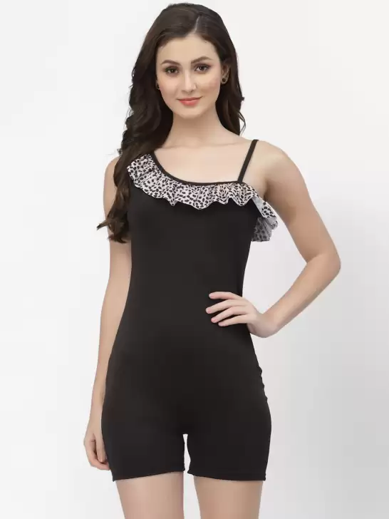 Women One Shoulder Pantsuit - image 6