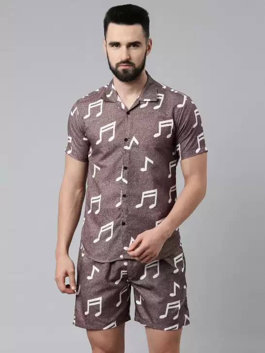 Men Printed Night suit - image 6