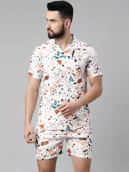 Men Printed Night suit - image 6