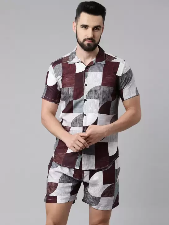 Men Printed Night suit - image 6