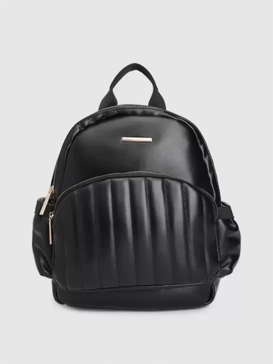 Women Solid Backpack - image 6
