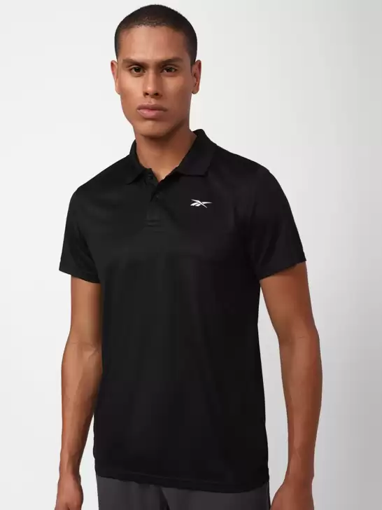 Rbk Fitness Power Mesh Polo T-shirt - image 6
