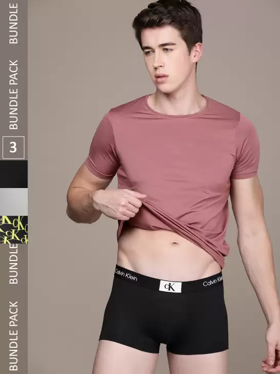 Men Pack of 3 Low Rise Trunk - image 6
