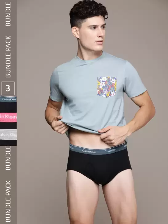 Men Pack Of 3 Cotton Briefs - image 6