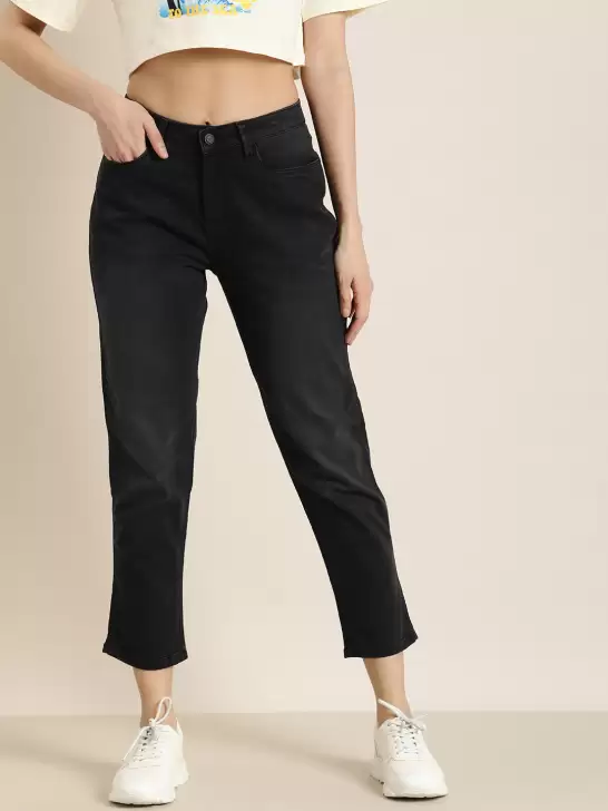 Tapered Fit High-Rise Jeans - image 6