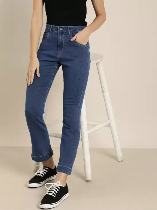 Women Bootcut High-Rise Jeans - image 6
