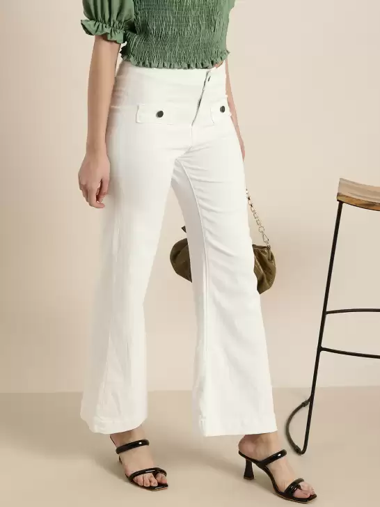 Women Wide Leg Jeans - image 6