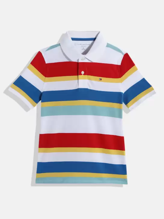Boys Striped Cotton T-shirt - image 6