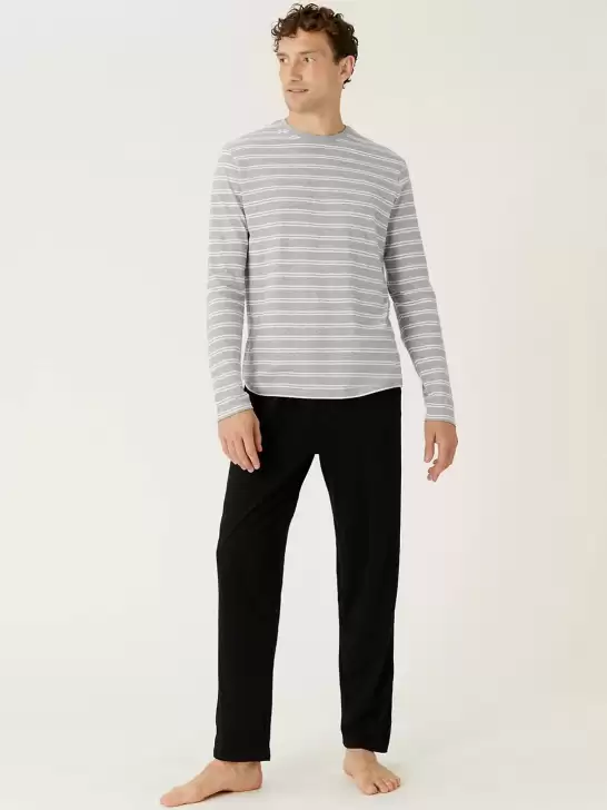 Men Pure Cotton Night suit - image 6