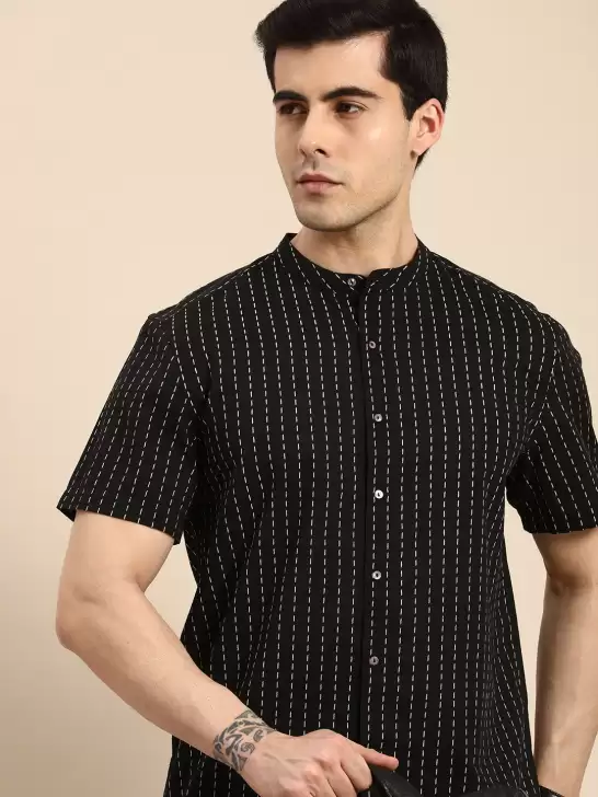 Men Pure Cotton Casual Shirt - image 6
