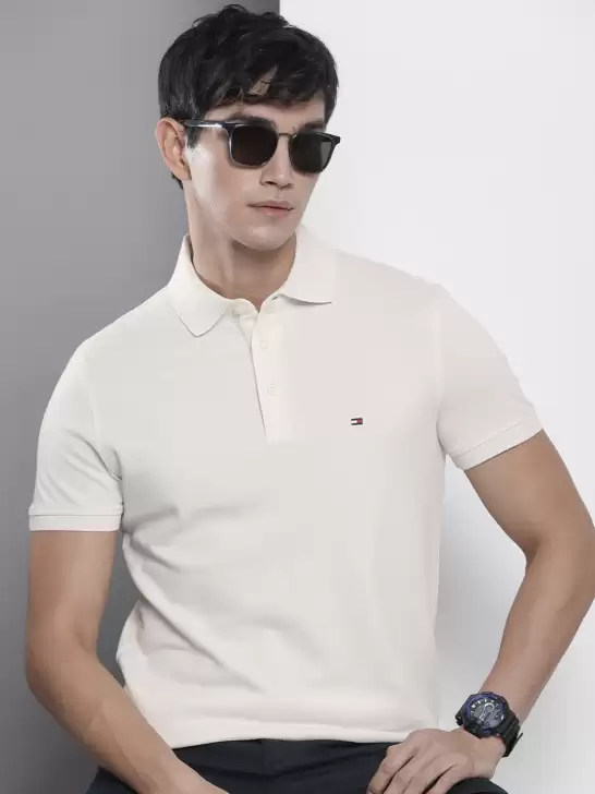 Polo Collar Slim Fit T-shirt - image 6