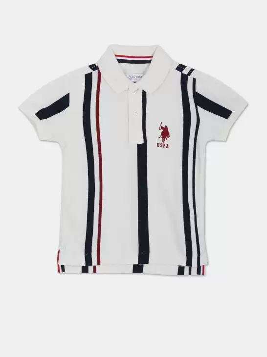 Striped Pure Cotton T-shirt - image 6