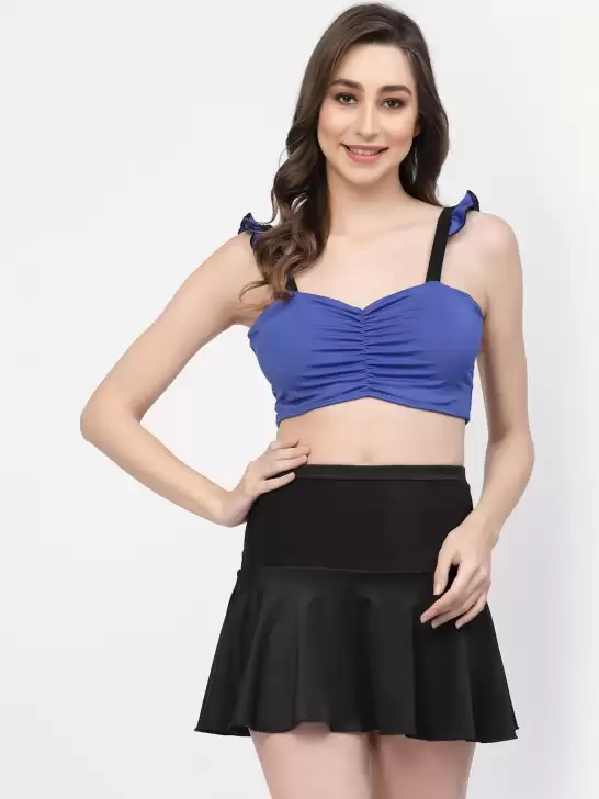 Women Padded Skirtini Swimwear - image 6