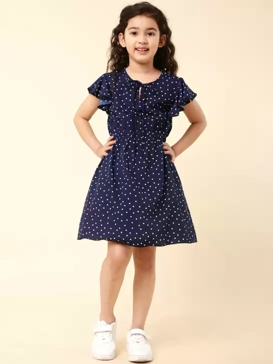 Printed Fit & Flare Dress - image 6
