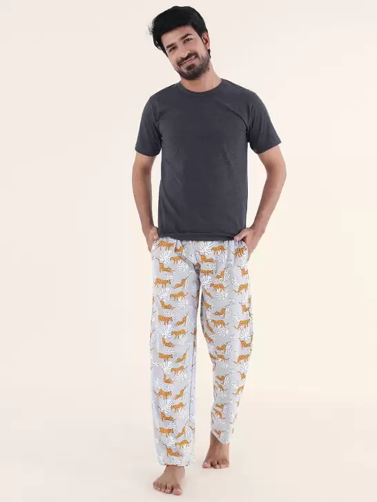 Men Pure Cotton Night suit - image 6