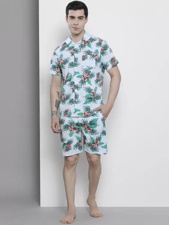 Men Printed Night suit - image 6