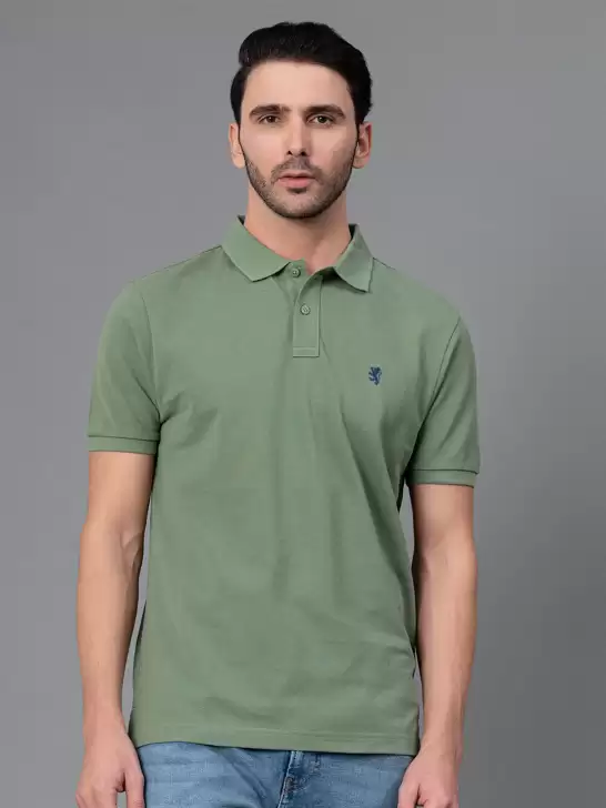 Polo Collar Cotton T-shirt - image 6