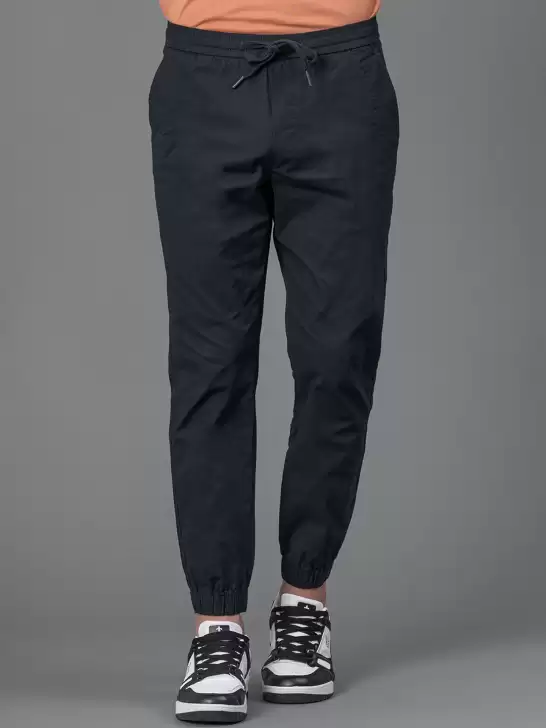 Men Cotton Drawstring Joggers - image 6