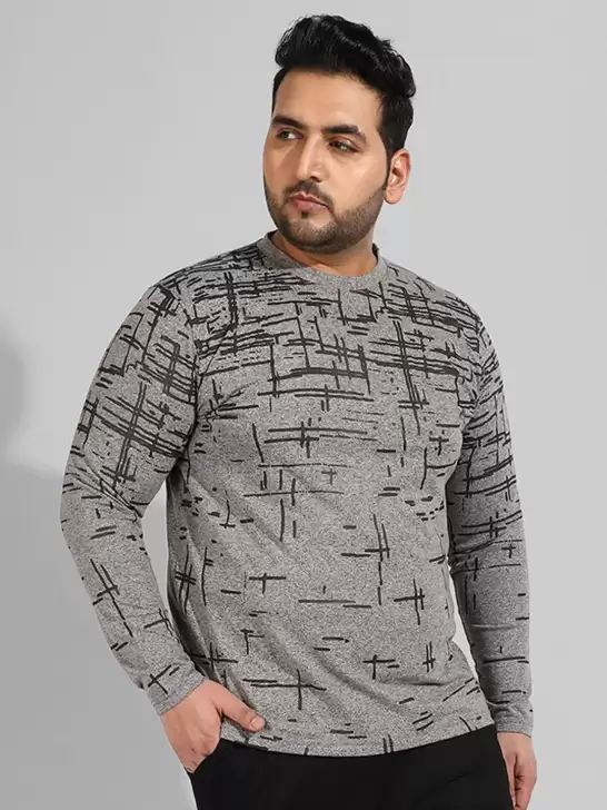 Men Plus Size Cotton T-shirt - image 6