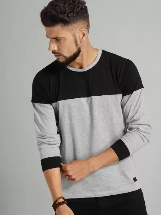 Colourblocked T-shirt - image 6