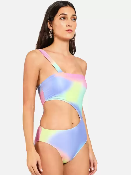 Women Cut-Out  One-Piece Swimwear - image 6