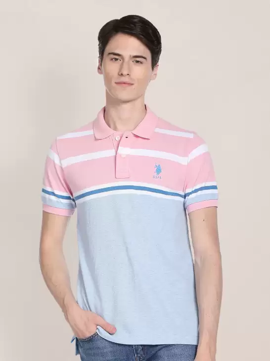 Men Polo Collar T-shirt - image 6